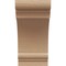 Ekena Millwork 6"W x 6"D x 12"H Wide Hughes Rough Cedar Woodgrain TimberThane Corbel, Primed Tan CORUR06X06X12HUGRCPR - alternate 5